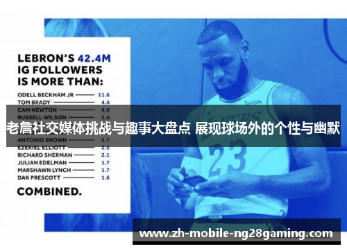 老詹社交媒体挑战与趣事大盘点 展现球场外的个性与幽默